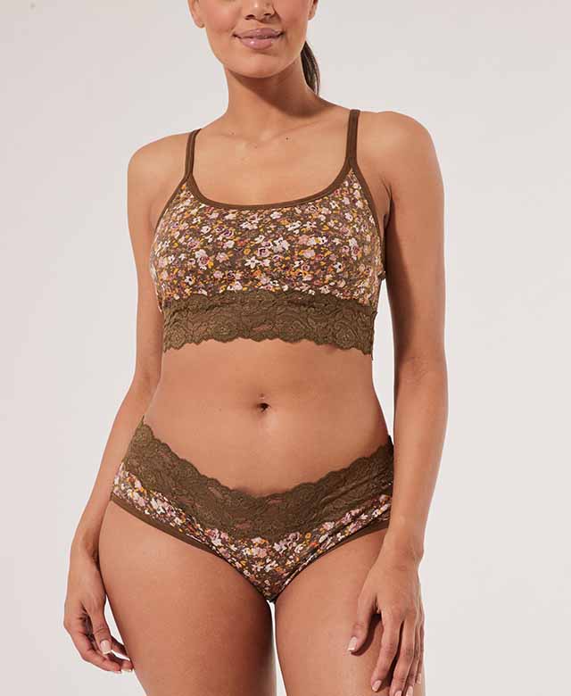 Lace-Waist Brief