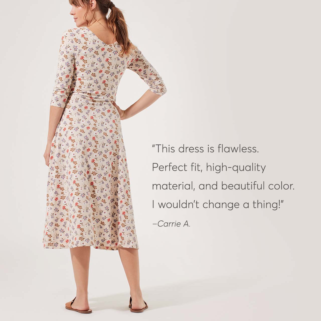 This dress is flawless.
