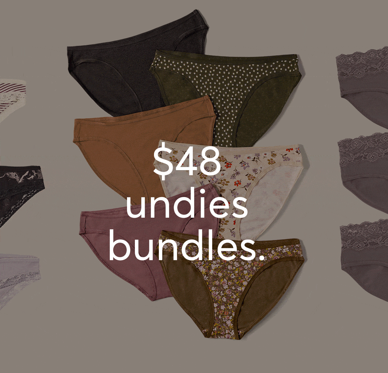 $48 undies bundles