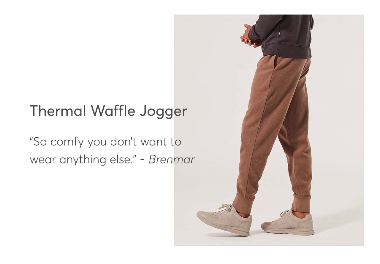 Thermal Waffle Jogger