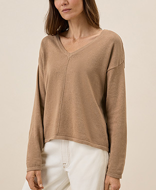 Classic Fine Knit Relaxed Sweater