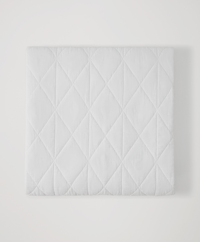 Cotton Diamond Quilt | Pact
