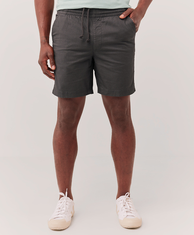 Men's Woven Twill Drawstring Short - 7 