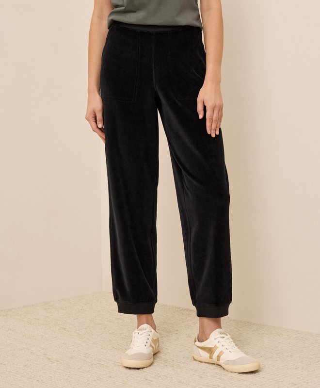 Women's Pure Velour Relaxed Sweatpant made with Organic Cotton Pact
