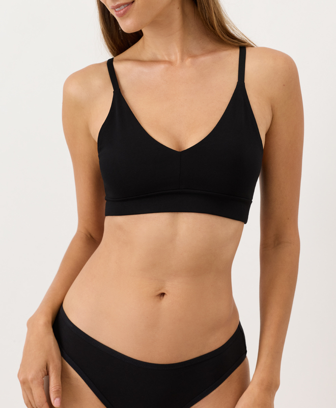 Womens Everyday Classic T-shirt Bra 3-pack made with Organic Cotton | Pact