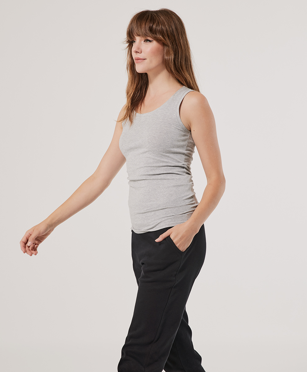 Women's Heather Basics Stretch-Fit Tank 3-Pack