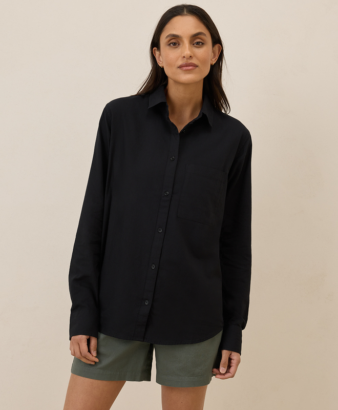 売れ筋商品|||パクト カットソー トップス レディース Women's Organic Cotton Sunset Lightweight Cotton Classic Shirt Del mar stripe Women's Clearance Sunset Lightweight Cotton Classic Shirt