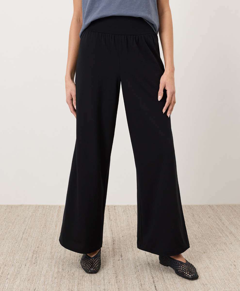 PACT Women's Black Easy Drape Pant XS